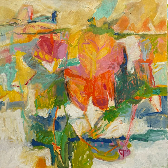 Spring, 36 x 36, Oil Painting